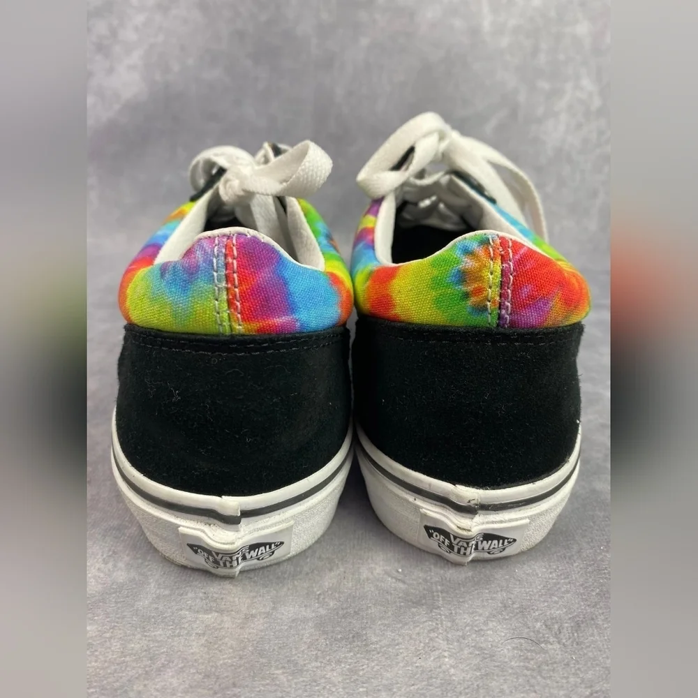 Vans Kids Old‎ Skool Rainbow Tie Dye Juniors Size 6